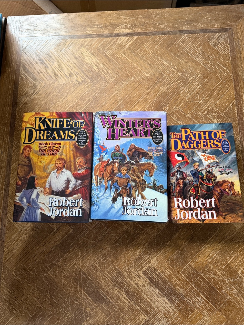 Robert Jordan Wheel of Time Hardcover Books